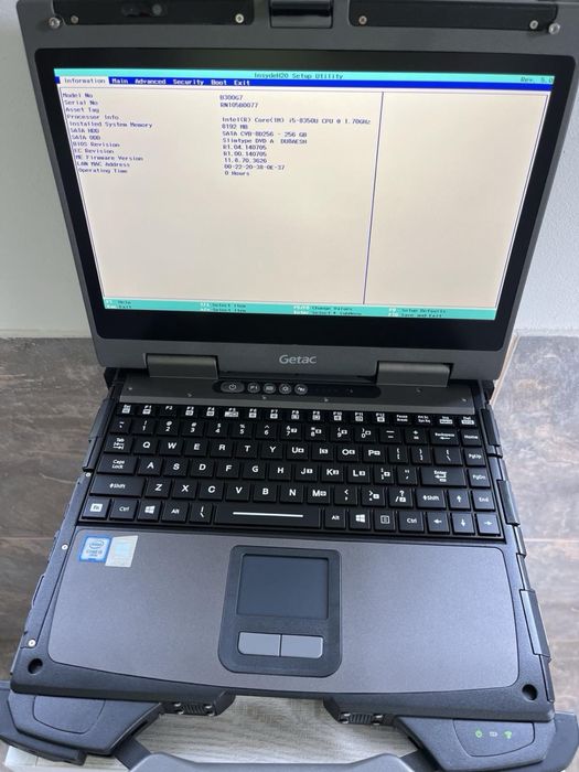 Супер преміальний захищенний ноутбук Getac B300G7 I5-8350U 8/256GB 4G