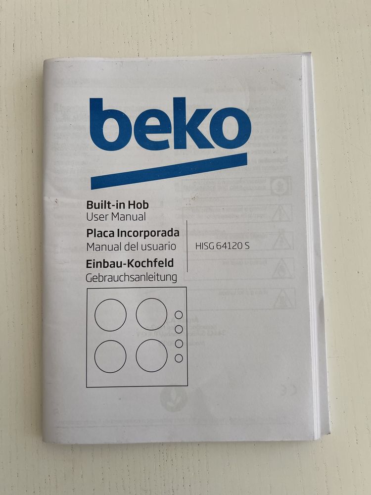 Placa Gás Beko 60cm