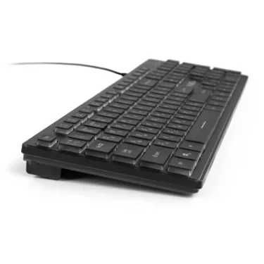 Клавіатура Vinga черная с подсветкой