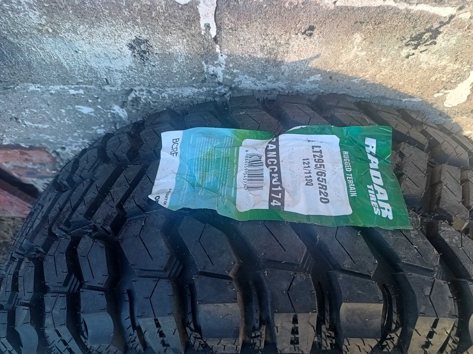 295/65r20 Radar Renegade R/T Ram, F150, Silverado