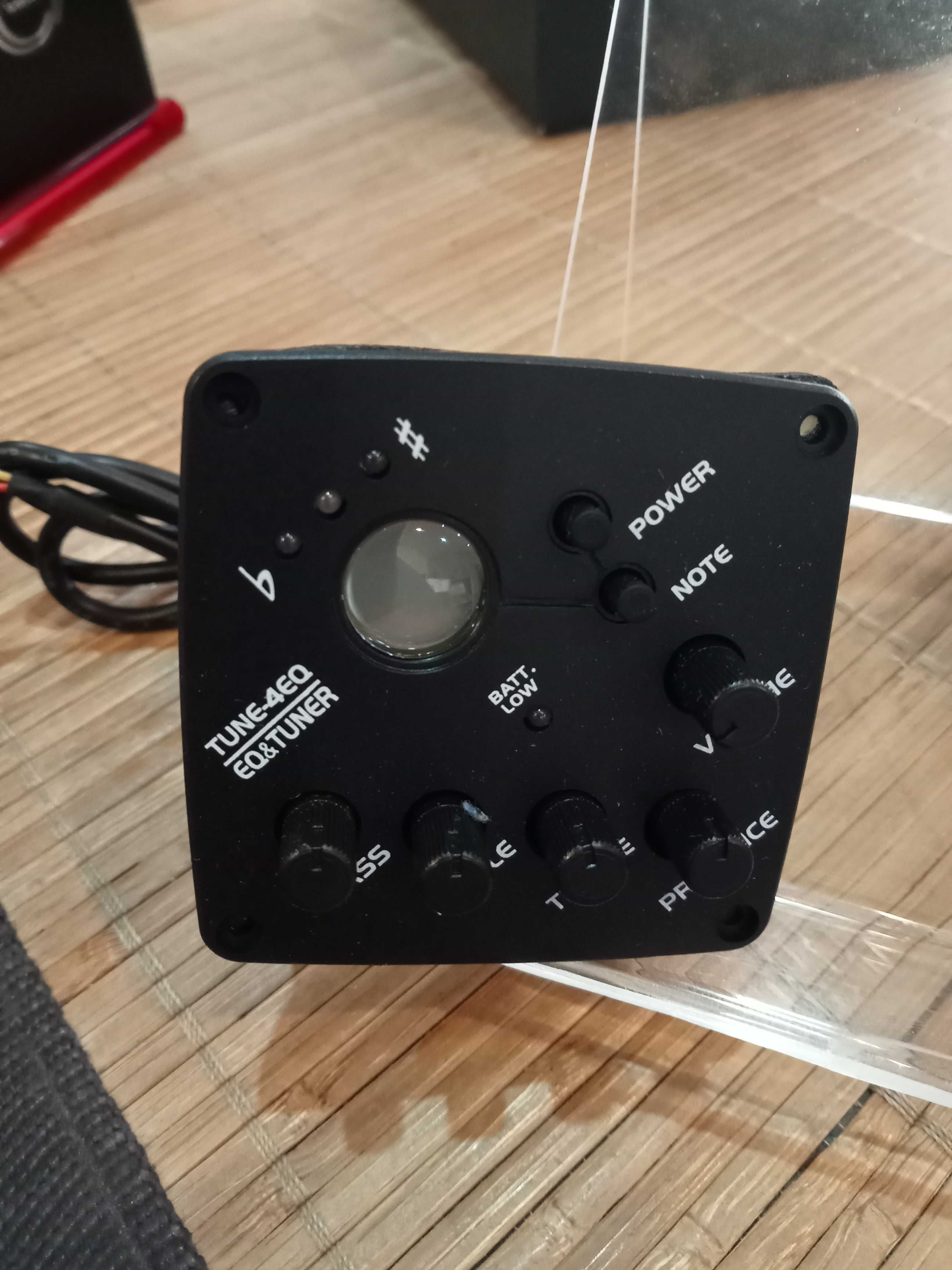 Pré para guitarra acústica de 4 bandas (NOVO)