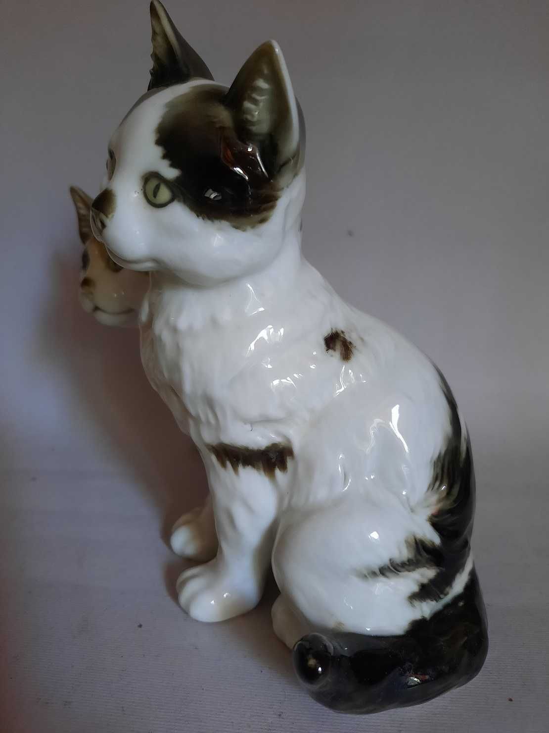 Статуэтка котята, hutschenreuther, германия, 1955 - 1968 гг..