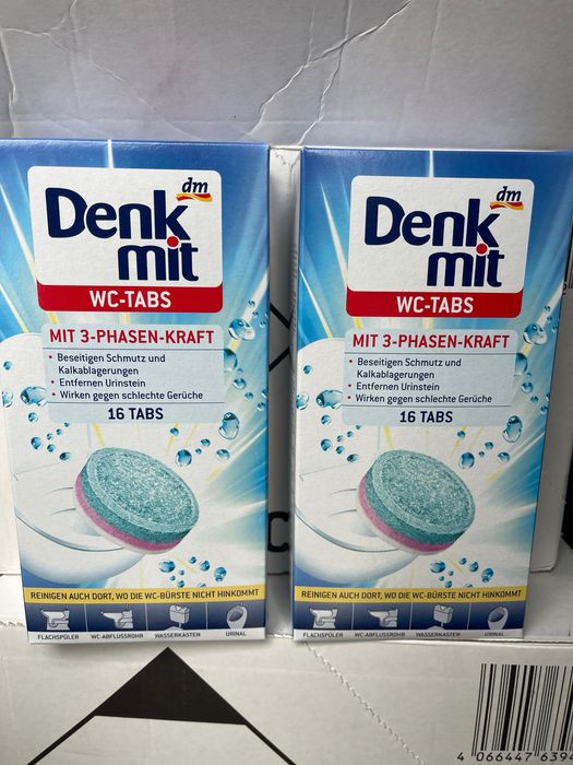 денк міт таблетки для унітазу. продукція Denkmit  денк міт