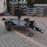 Lorries MT-1 Black Edition  Przyczepka do pod Motocykl Lorries MT-1 Black Edition ALUFELGI, CZARNA