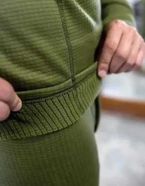 Тактический комплект с флисовым термобельем ЗСК Вафелька