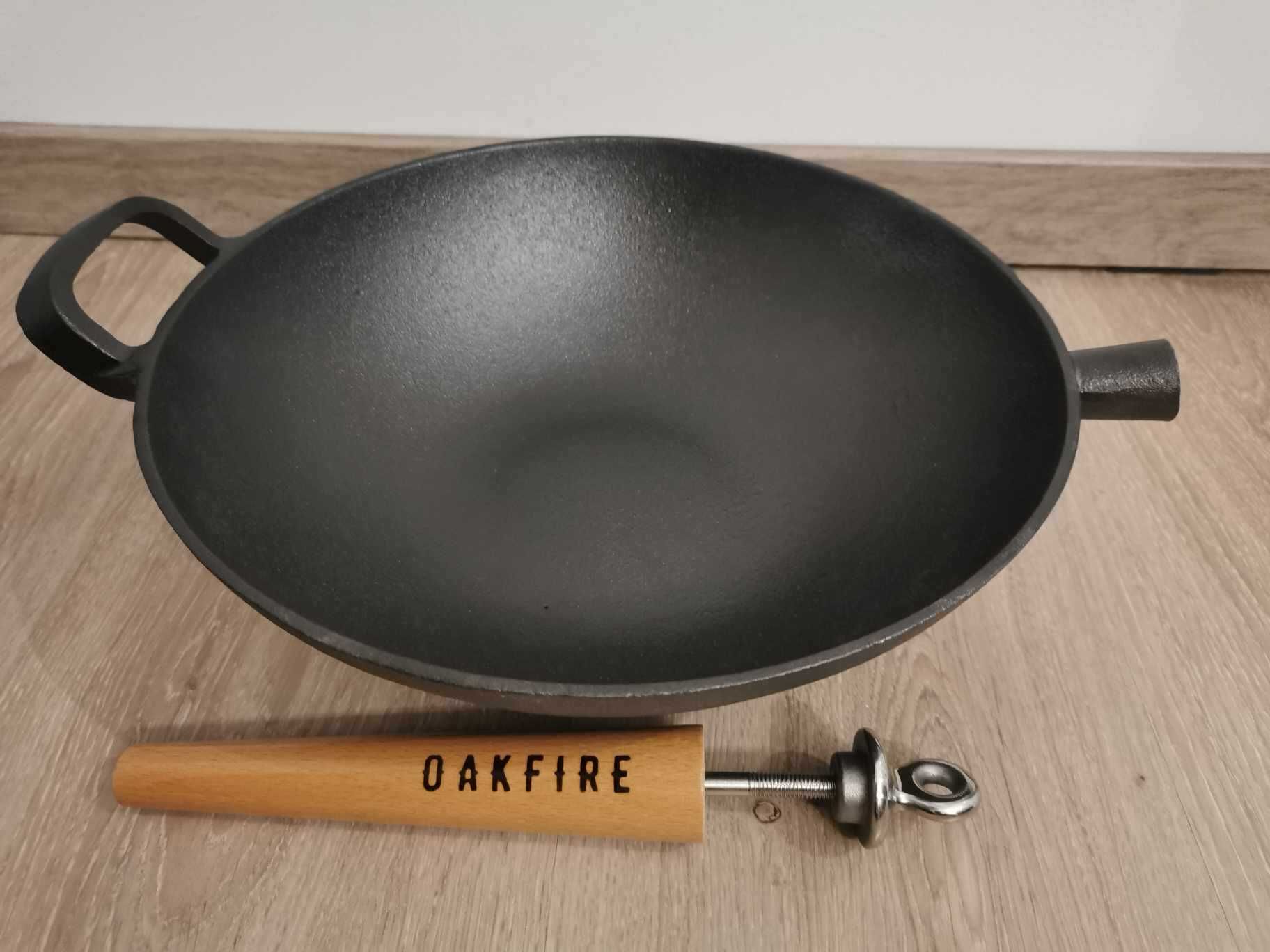 WOK Oakfire Cast Iron 31cm