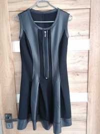 Sukienka imprezowa czarna suknia sylwestrowa
