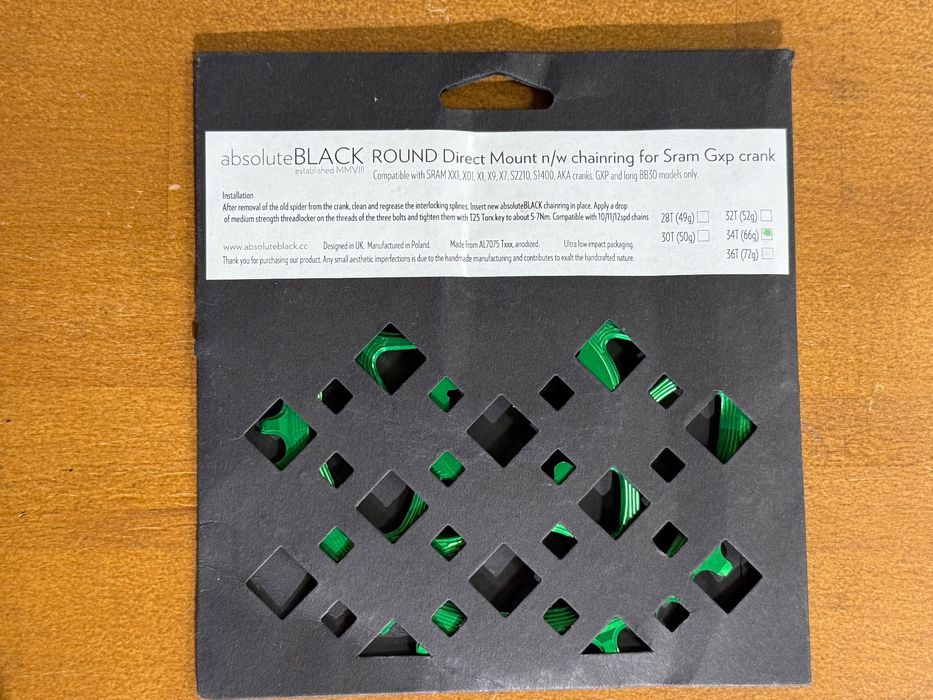 Zębatka Absolute Black 34 Direct Mount