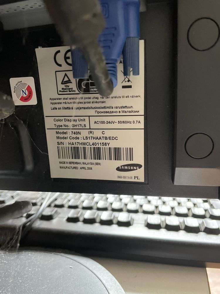 Монітор Samsung 740N