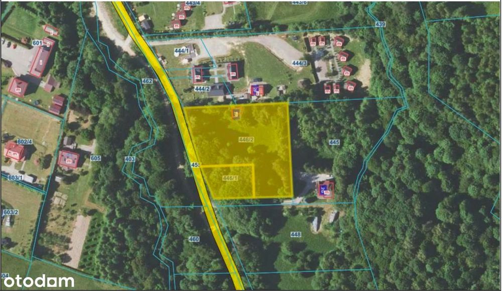 Na sprzedaż działka z potencjałem nad Soliną, pod górą Jawor