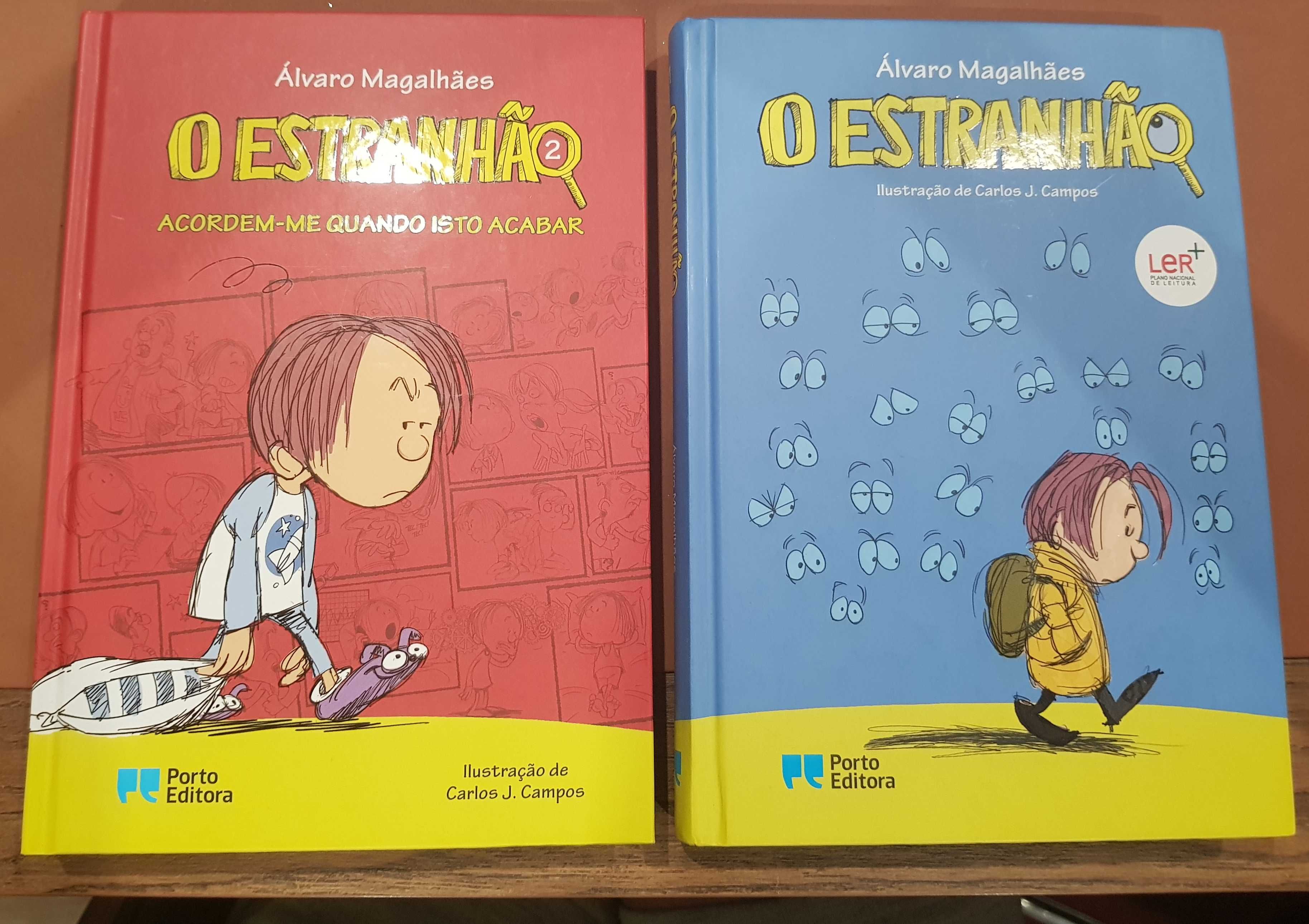 2 livros "O estranhão"