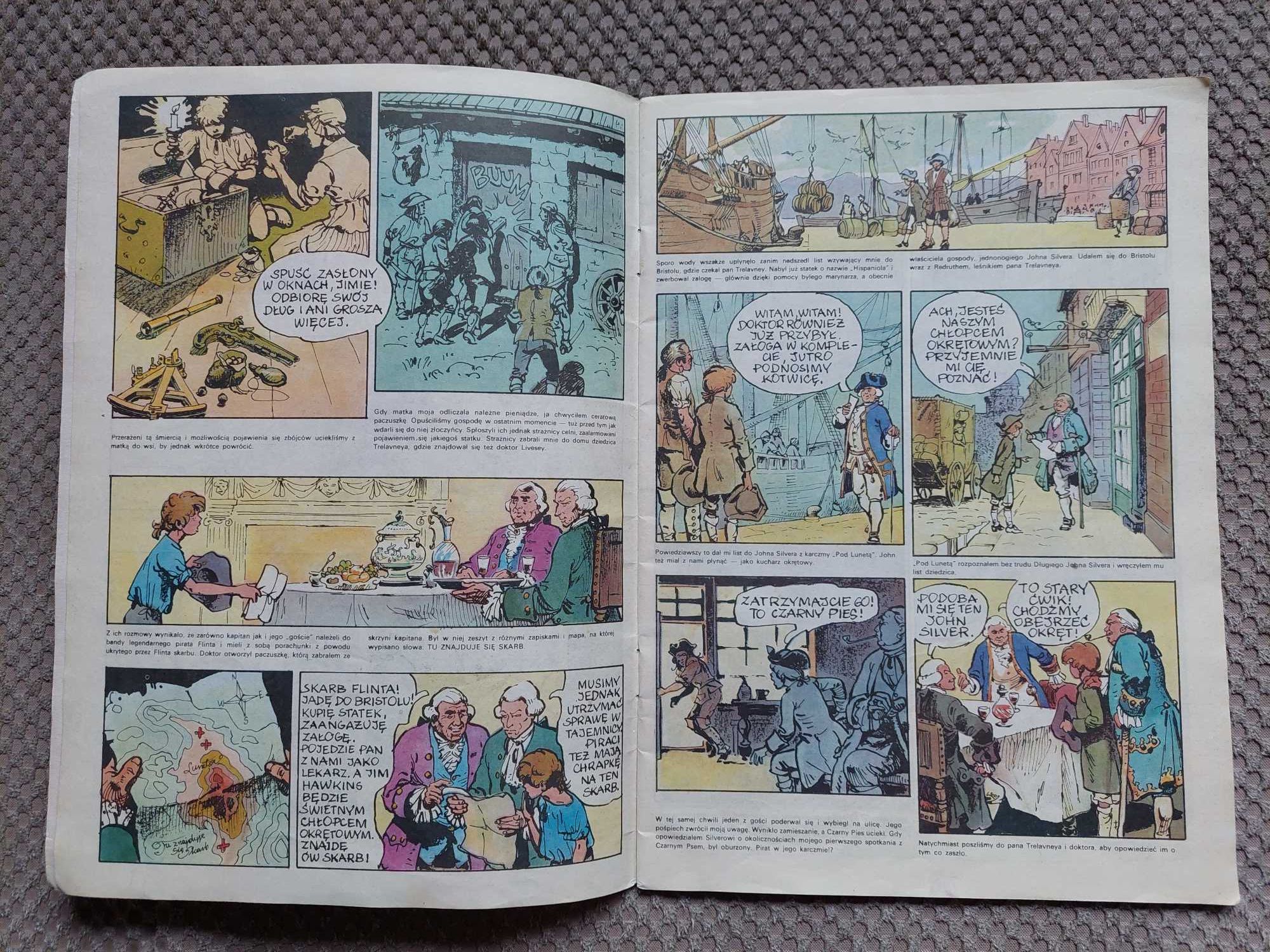 komiks "Wyspa skarbów"
