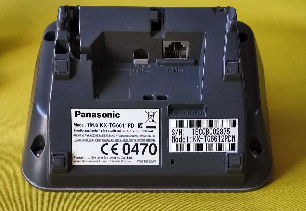 Telefon bezprzewodowy stacjonarny Panasonic