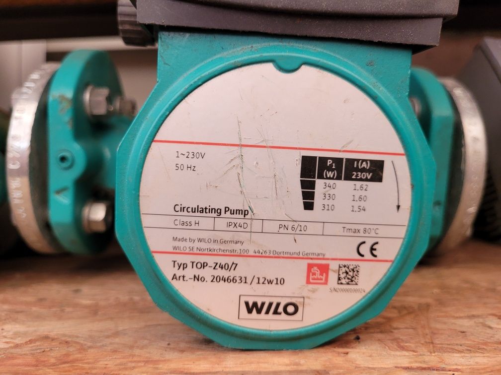 Pompa wody wodna obiegowa Wilo P 80/125 400V