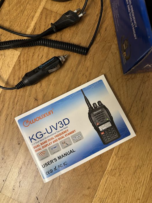 Radio radiotelefon wouxun kg-uv3d