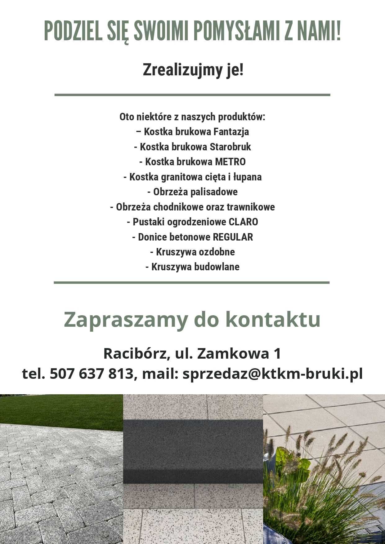 Kostka brukowa FANTAZJA płukana gr. 6cm