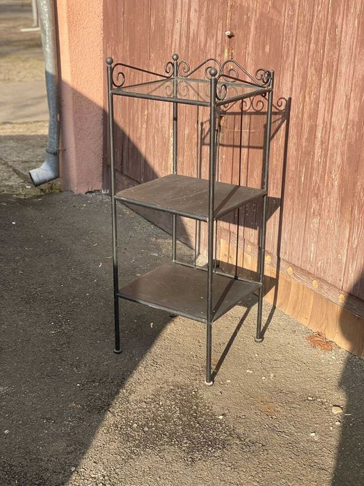 metalowa etażerka, stojak, kwietnik , stolik ikea rönnskär