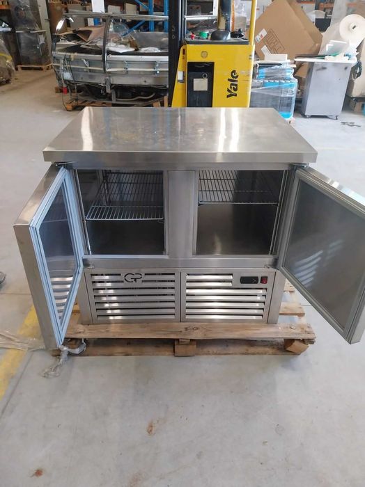 Zamrażarka 2 drzwiowa ze stali