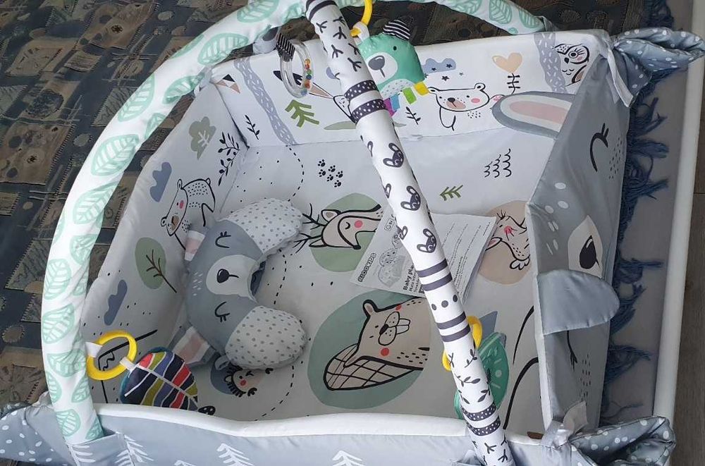 Дитячий ігровий килимок Ricokids "Baby play mat Rabbit"