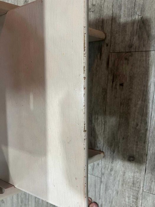 Cadeira Stokke branca – modelo Tripp Trapp usada, sinais de uso