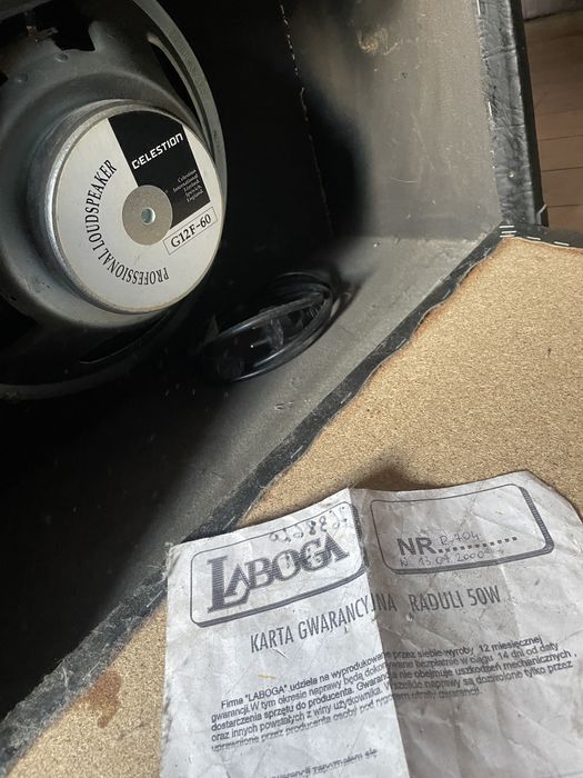 LaBoga Raduli  50w- wzmacniacz gitarowy  lampowy 2000rok