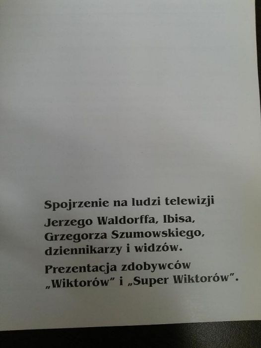 "Twarze telewizji"; Jerzego Waldorffa