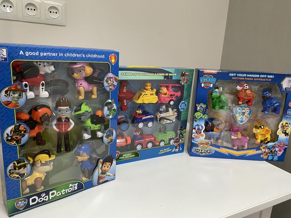 Щенячий патруль набір набір світиться,машинки
