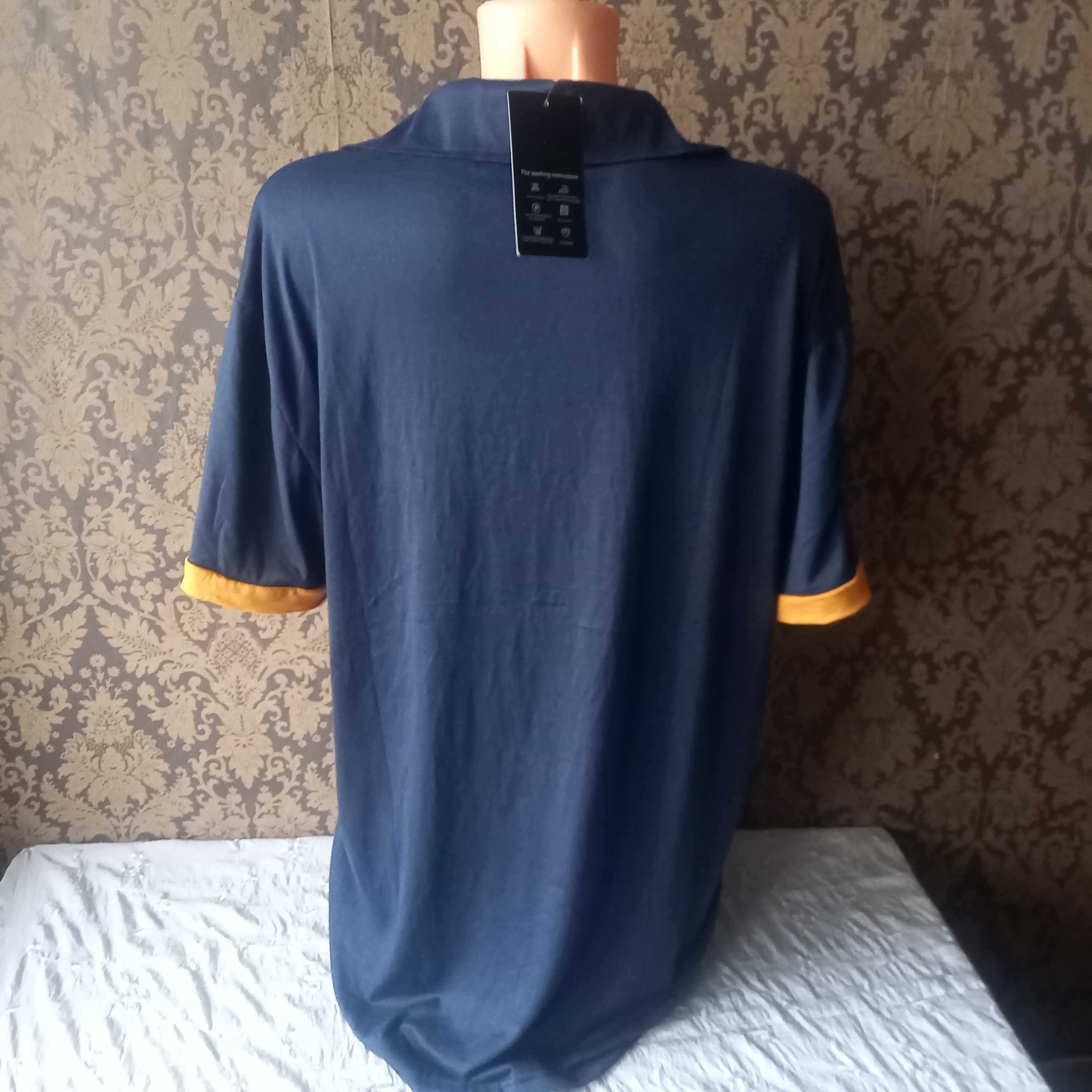 granatowe męskie polo xxxl