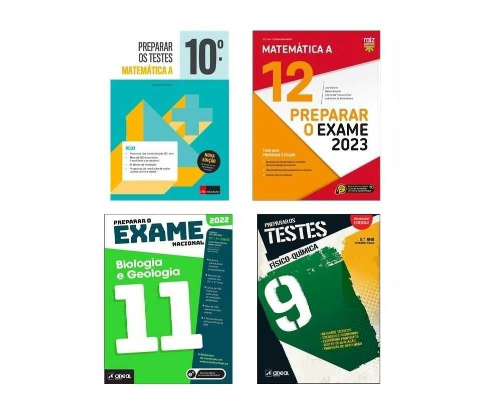 Preparar o Exame Nacional / Preparar os Testes - Diversos - Desde 7€