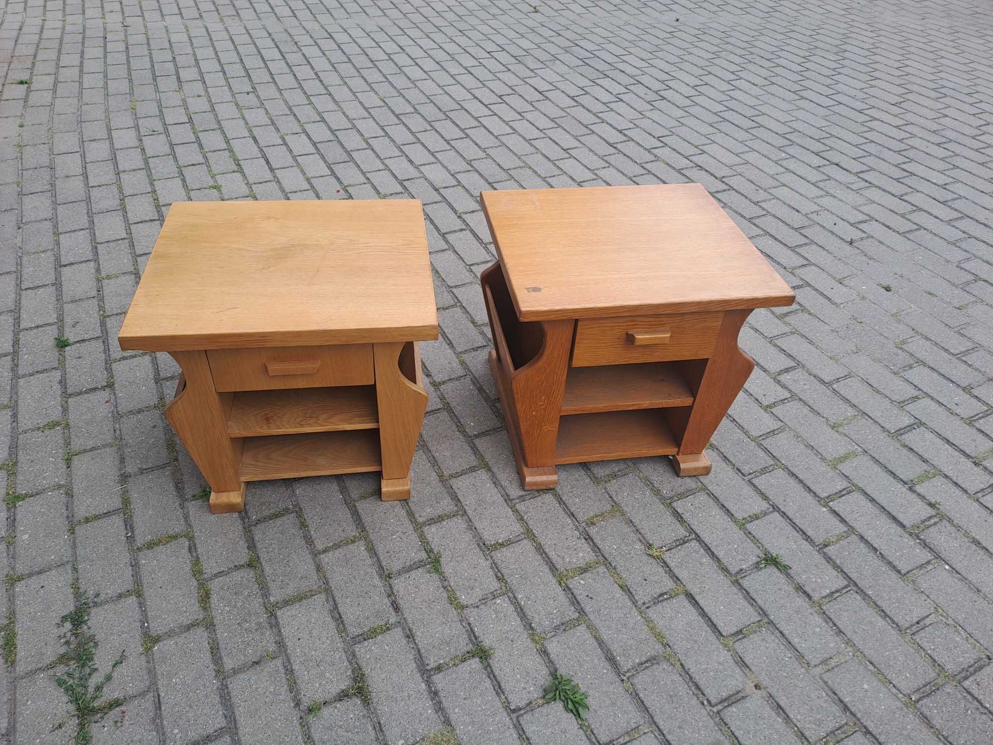 Stoliki kawowe z Niemiec  komplet 2 sztuk