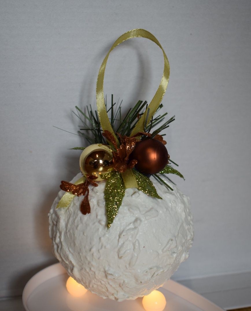 Bombki choinkowe, dekoracja świąteczna handmade
