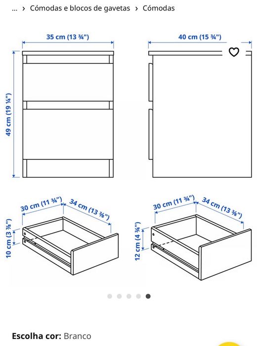 Mesinha de cabeceira