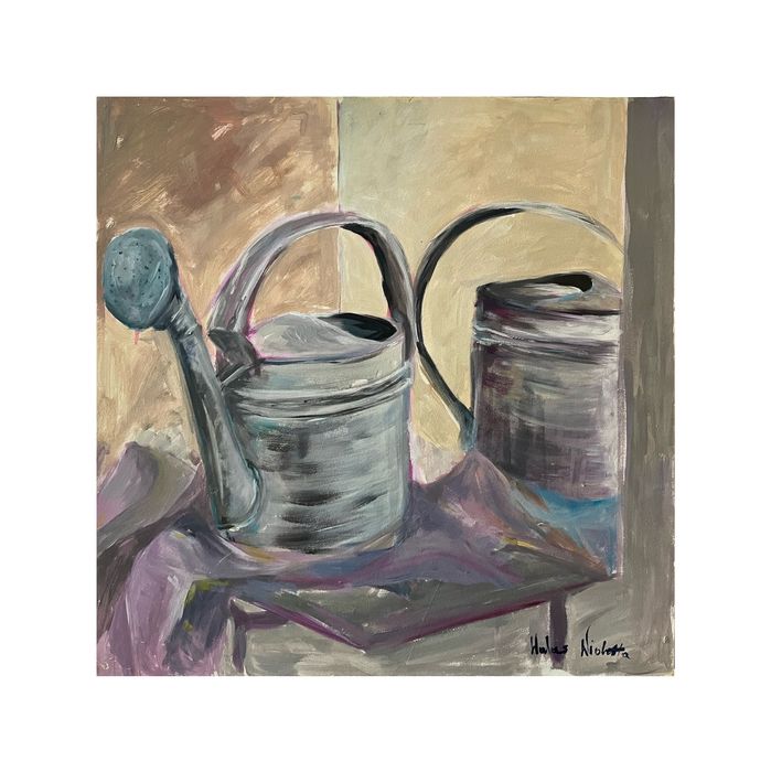 Obraz ,, Konewka w lustrze,, 50x50