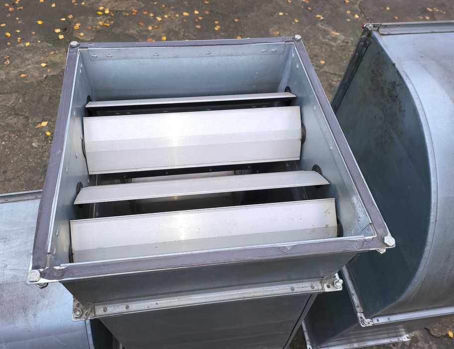 Elementy instalacji nadmuchu powietrza