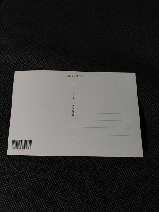 Postal multicolorido Budapeste, Hungria