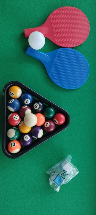 Mesa jogos infantil Ping Pong,  bilhar snooker e air hóquei