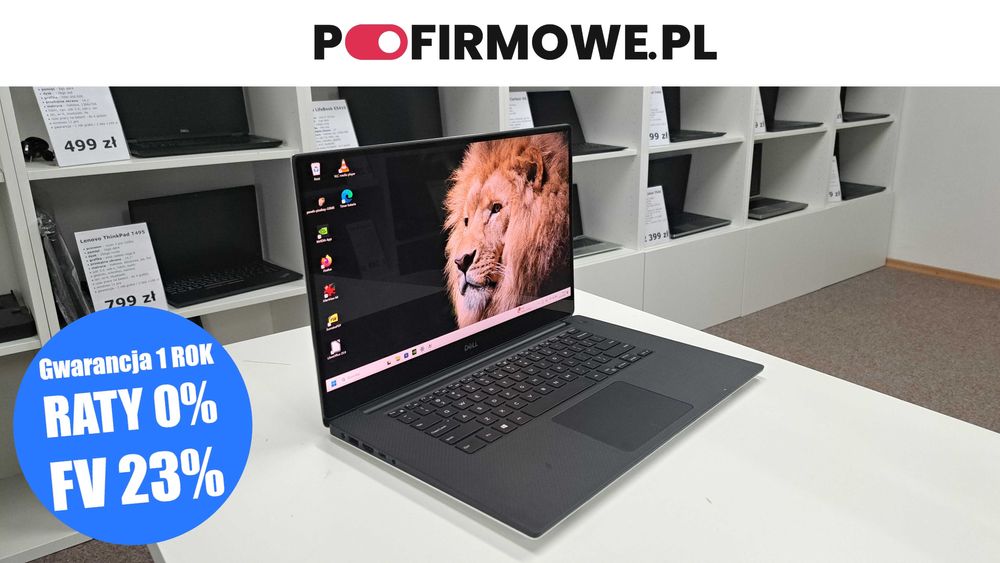 Profesjonalny Dell Precision 5530 15" i5-8gen 32GB 1TB SSD nVidia 4K
