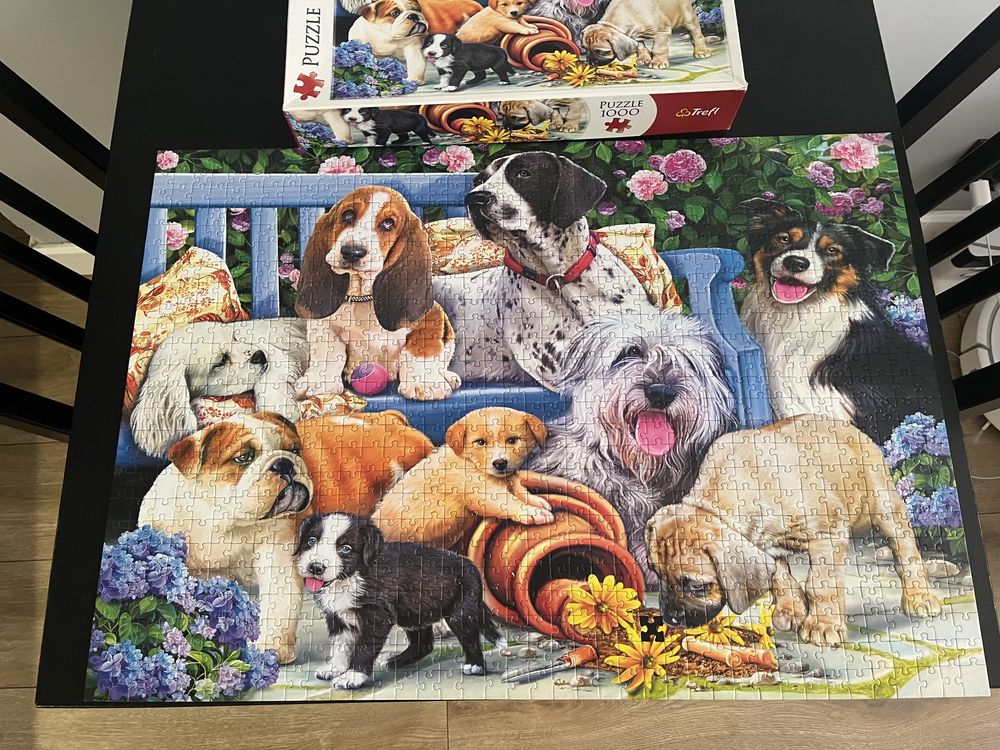 Puzzle 1000 elementów psy
