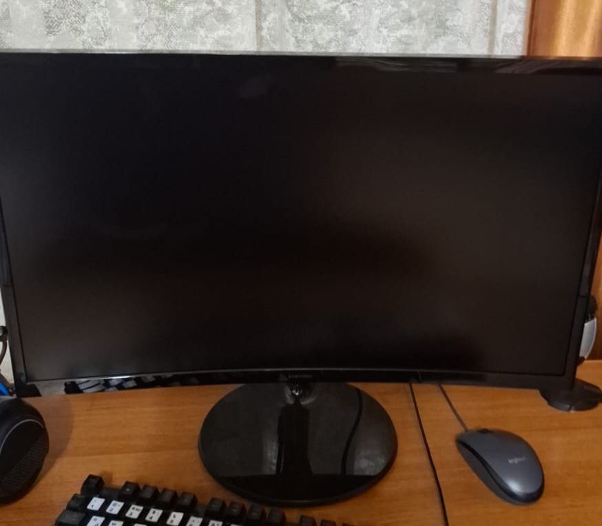 Монітор Samsung C24F390FHR на запчастини