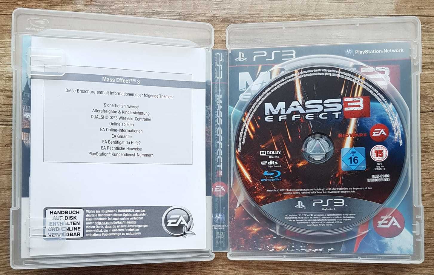 Mass Effect 3 PL prezent Playstation 3 PS3