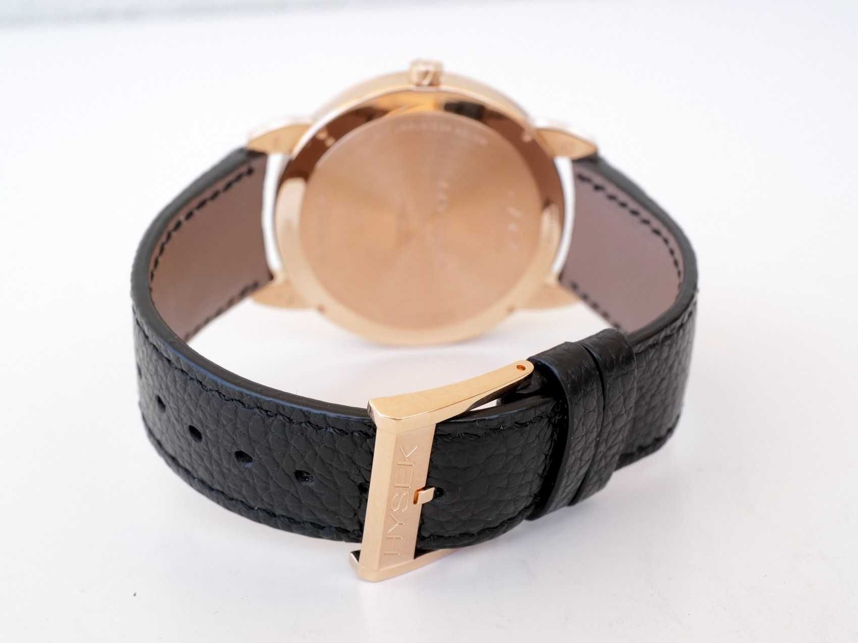 Hysek IO 43mm Automatic Date 18K Rose Gold