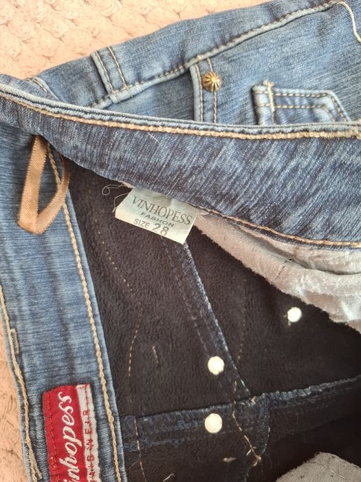 Утеплені джинси на флісі