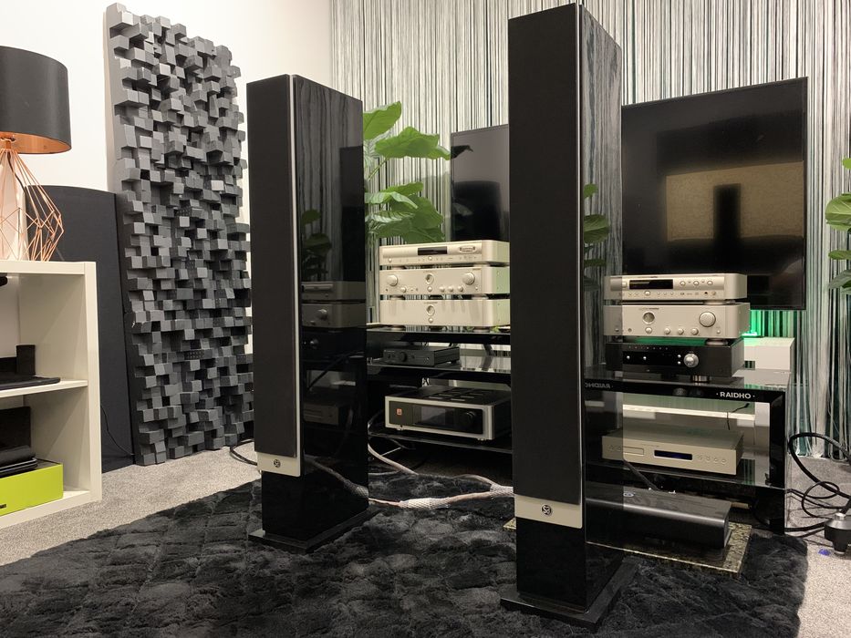 Hi-End Kolumny System Audio Mantra 70 Flagowe Black Piano Para