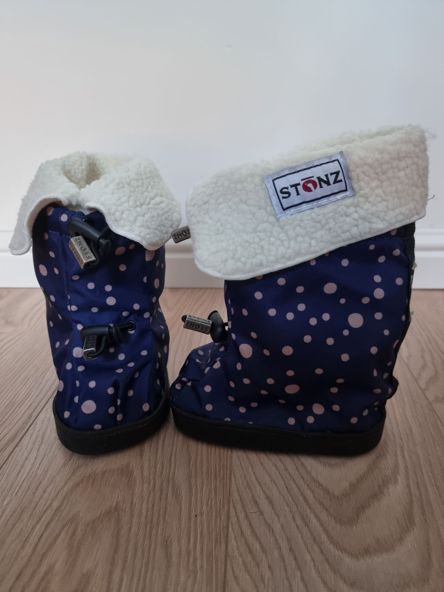 NOWE buty zimowe dla dziecka # Stonz Booties Toddler + wkładka Sherpa