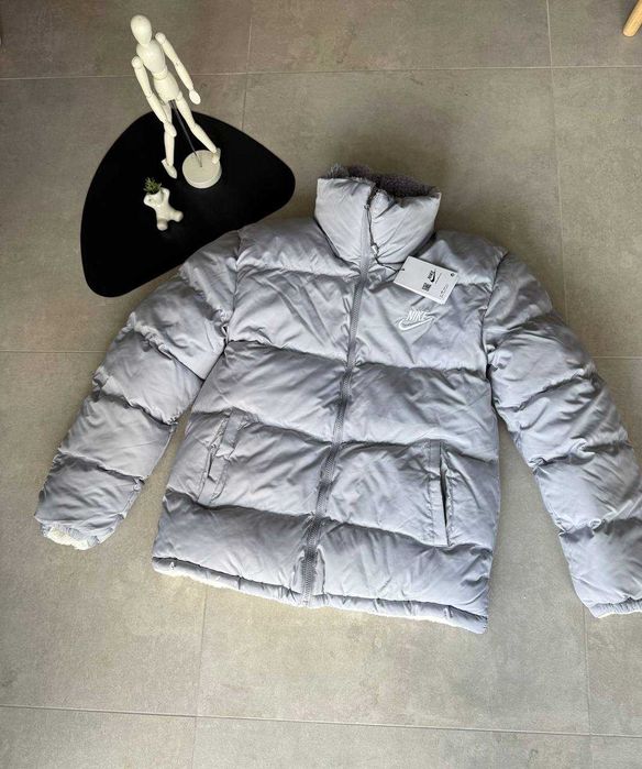 Чоловіча пуховик Nike nocta ДВУХСТОРОННЯ Зимова Куртка the north face