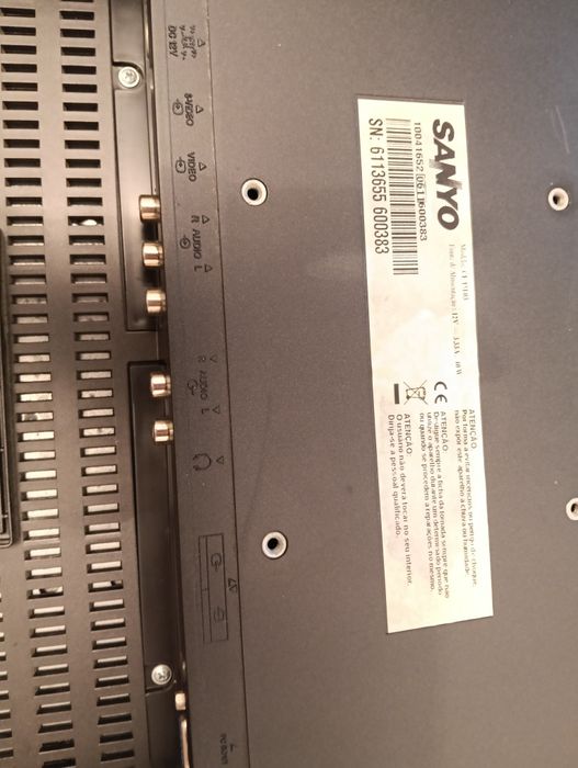 televisão ou ecrã de computador  da sanyo