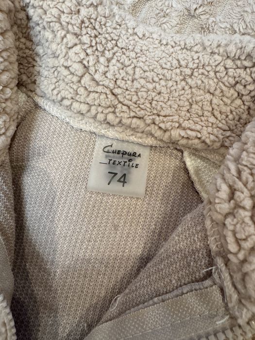 Теплий дитячий костюм Тедді 74