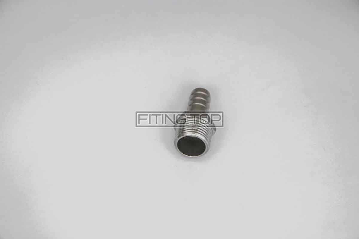 Штуцер шланговий нержавіючий 1/2"*13 мм AISI 304 | TRiNOX