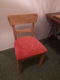 Krzesło vintage retro z Dworku Sasów