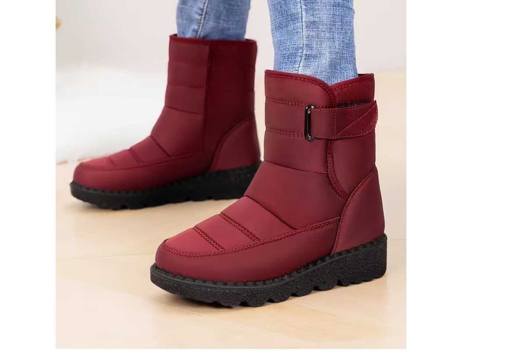 damskie buty zimowe ocieplane wysokie nowe FUKSJA/36/